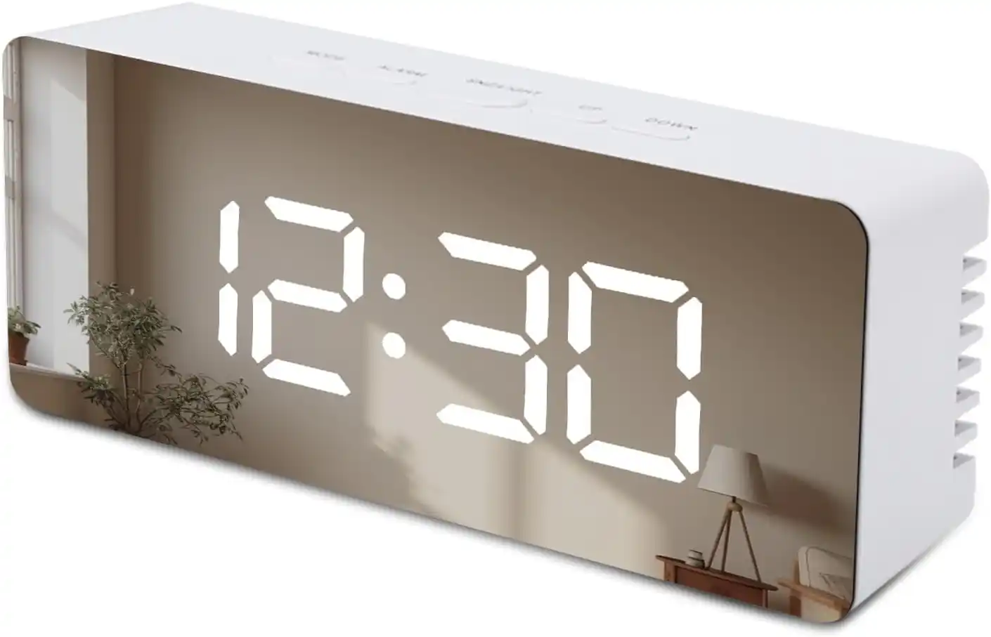 CarFrill Mirror Digital Alarm Clock, Student Alarm Clock for Bedroom.png