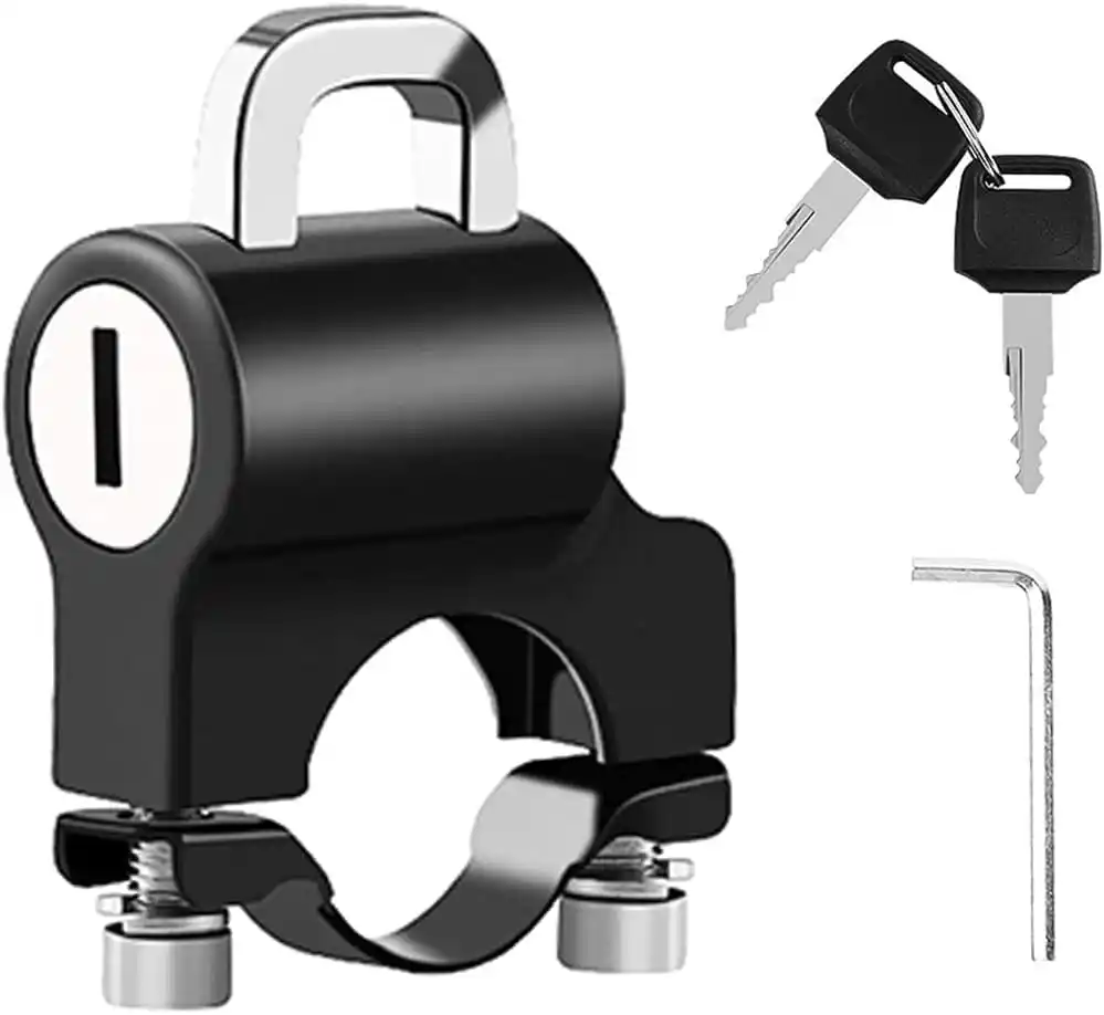 CarFrill Motorcycle Helmet Lock Bike Handlebar Tubing Helmet Lock Anti-Theft Padlock.png