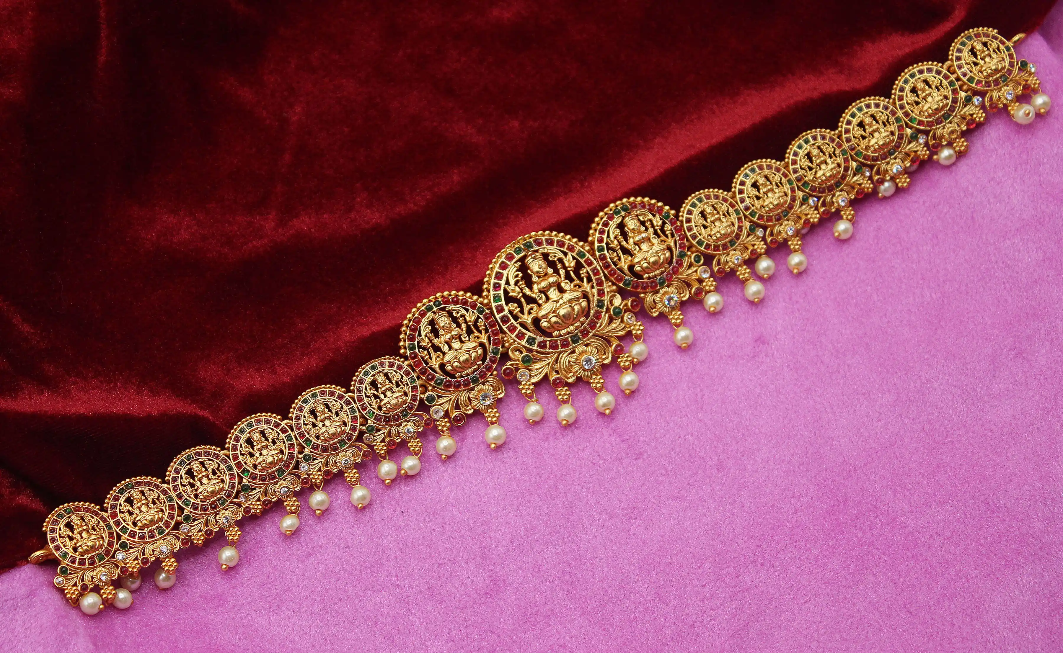 Kamarband Gold Plated Waist Hip Belt.png