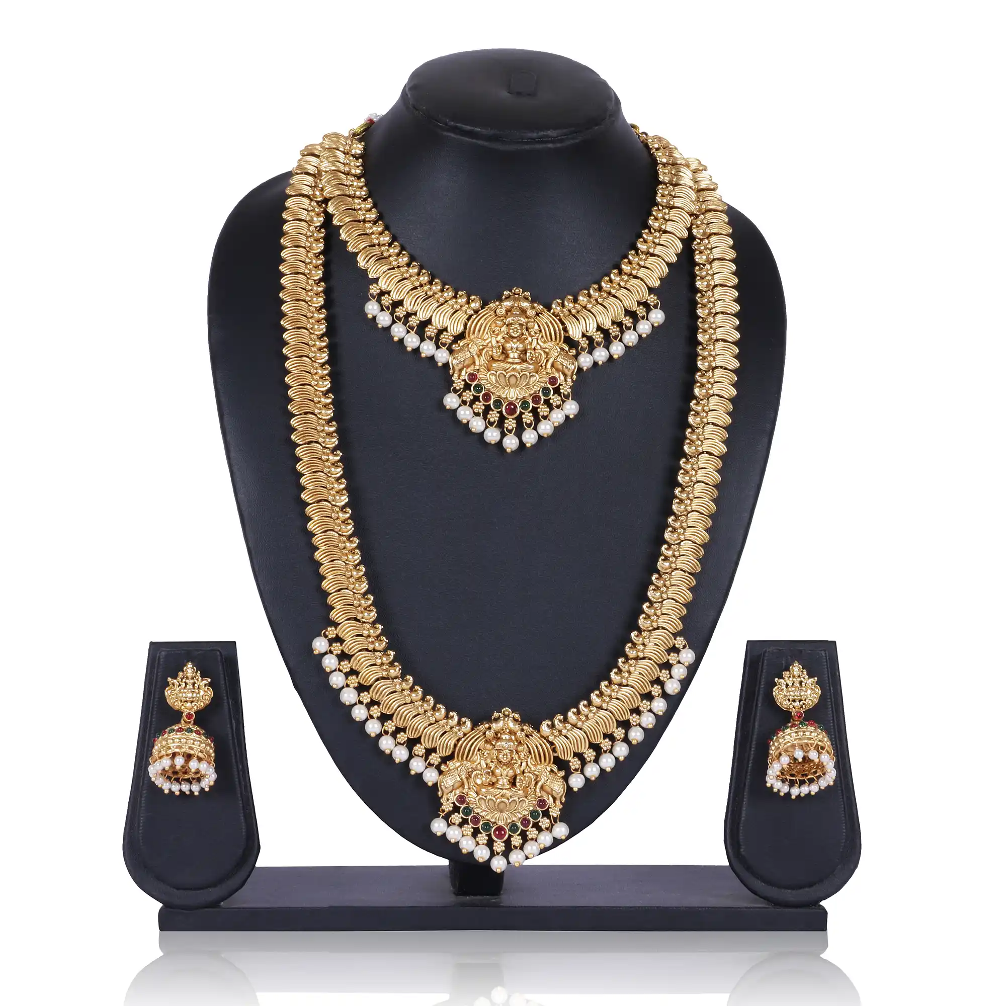 Allure Fancy Jewellery Sets Tempal Jewellery Set.png
