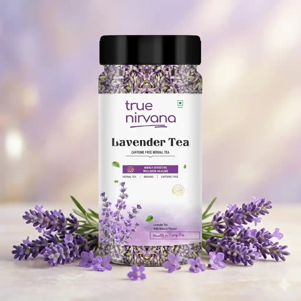 TrueNirvana Lavender Tea - 100 gms.png