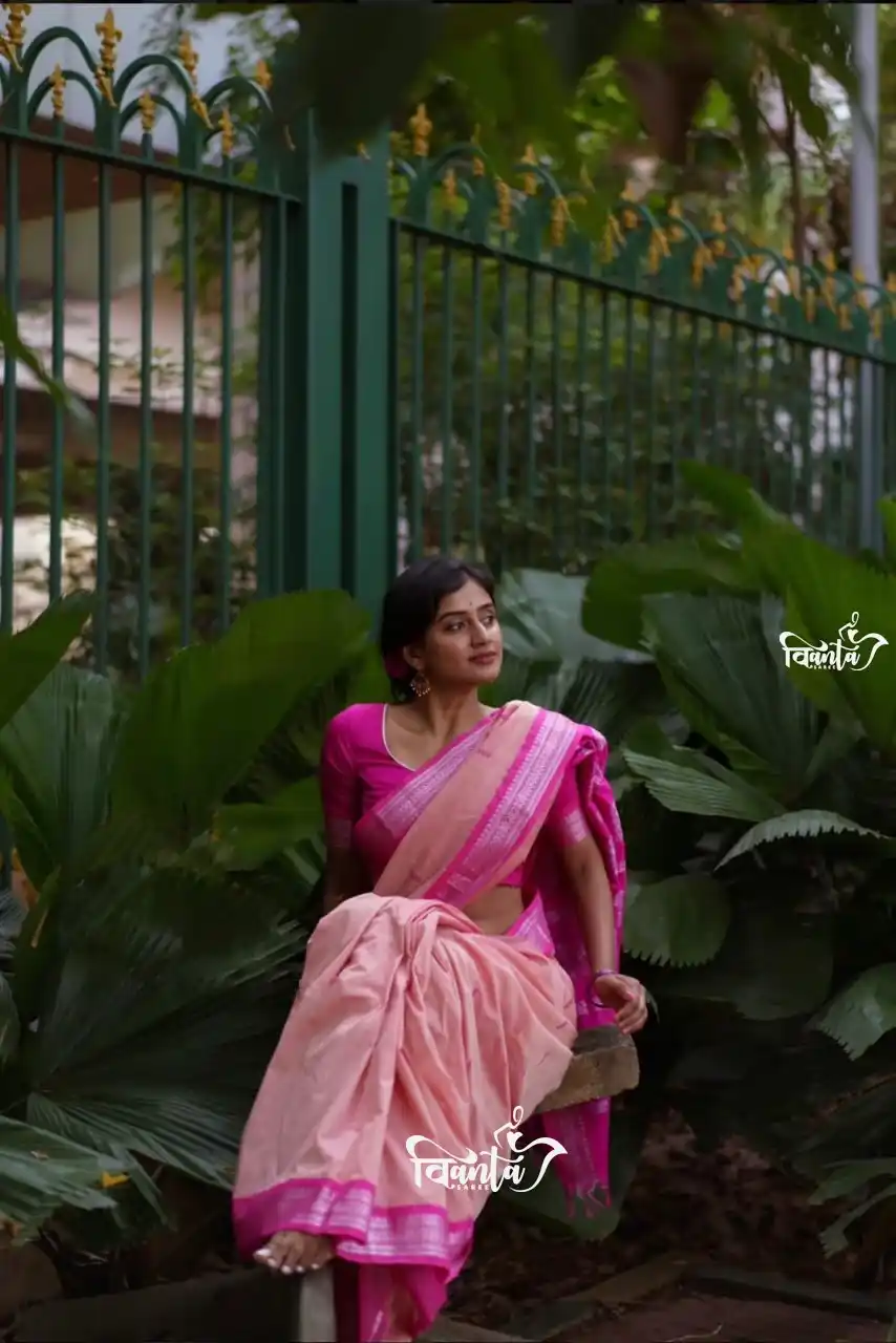 Woven Kanjivaram , Banarasi Jacquard Saree.png