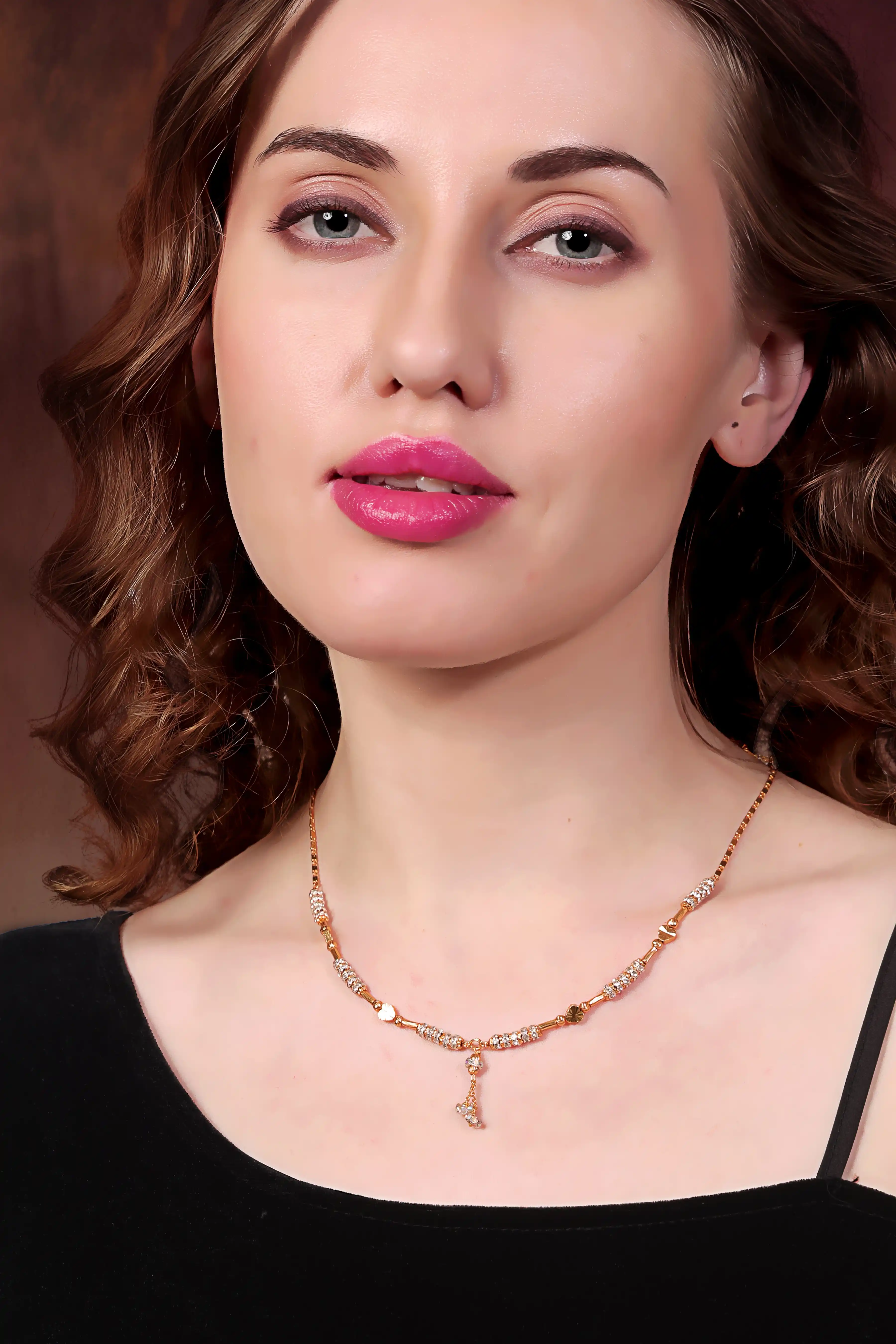 high gold plated ad diamond studed daily wear fancy  star chain.png