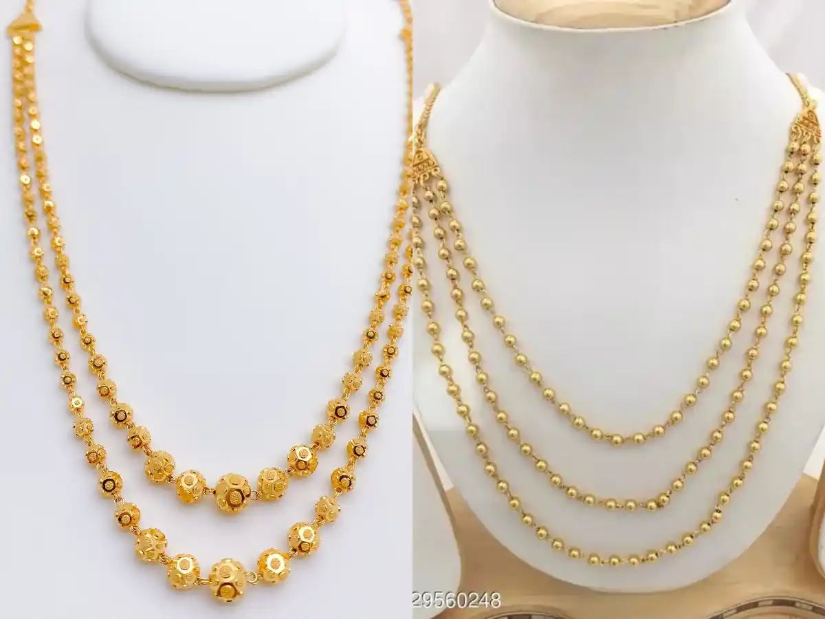 Gold Plated Fancy Ball Chain Combo Of 3-Line And 2-Line Chain.png