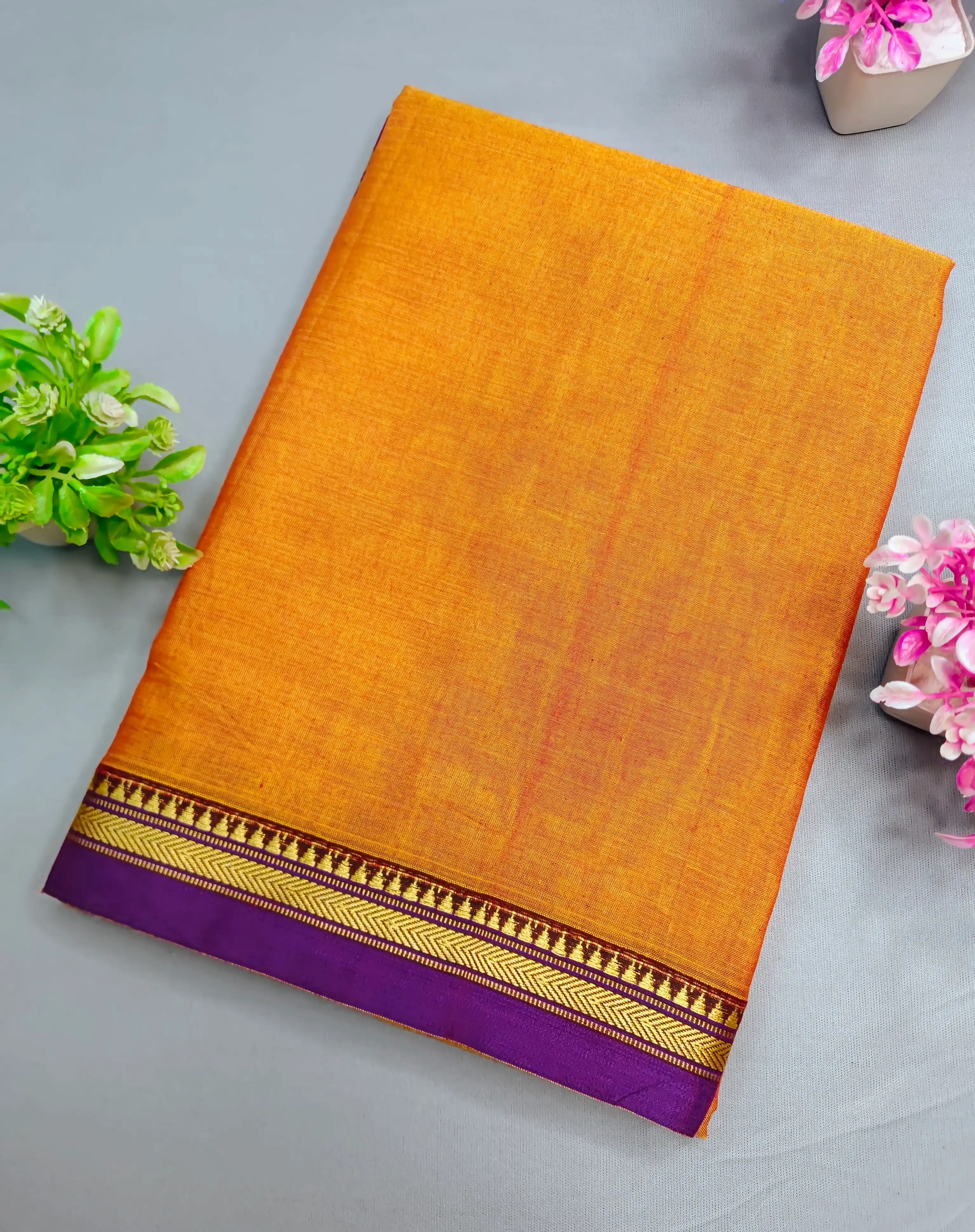 Doop Chav Magenta Pure Cotton Premium & Elegant Saree For Women.png