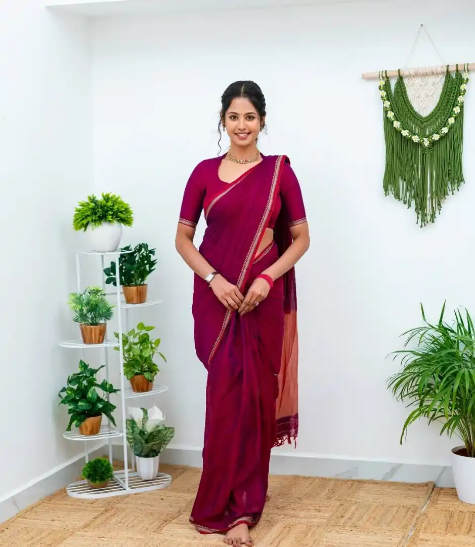 Black Pure Cotton Premium & Elegant Saree For Women.png