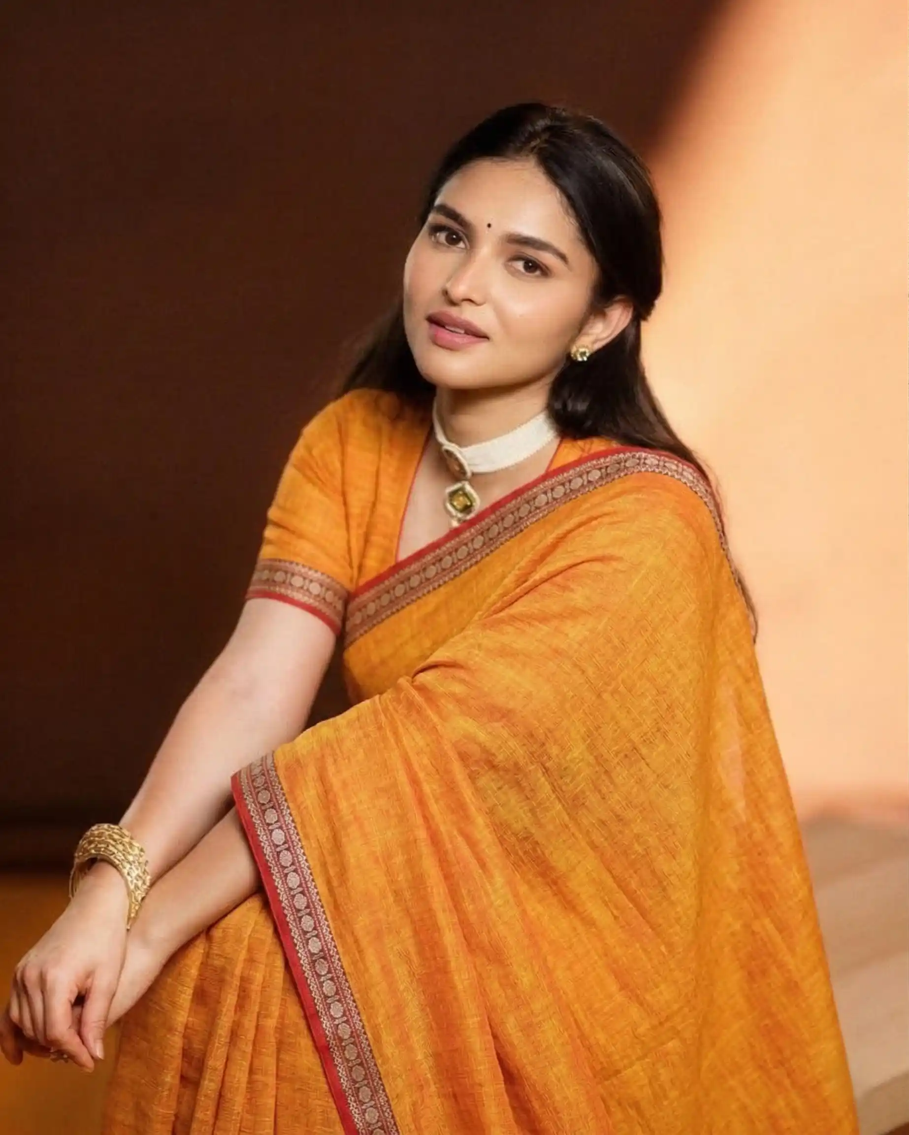 Shraddha Orange Narayan Pet Pure Cotton Saree.png