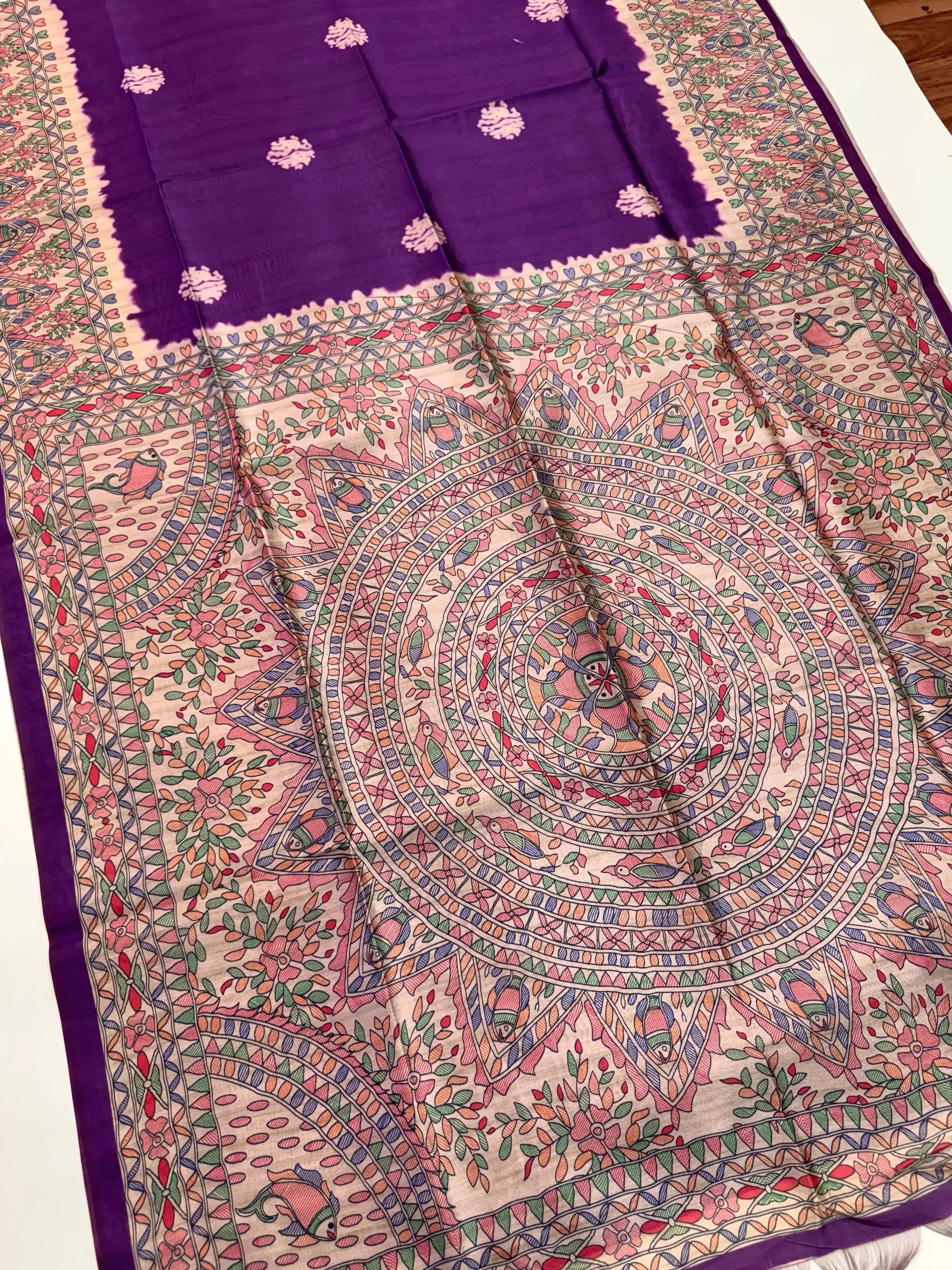 Tussar Silk Madhubani 101 - PURPLE.png