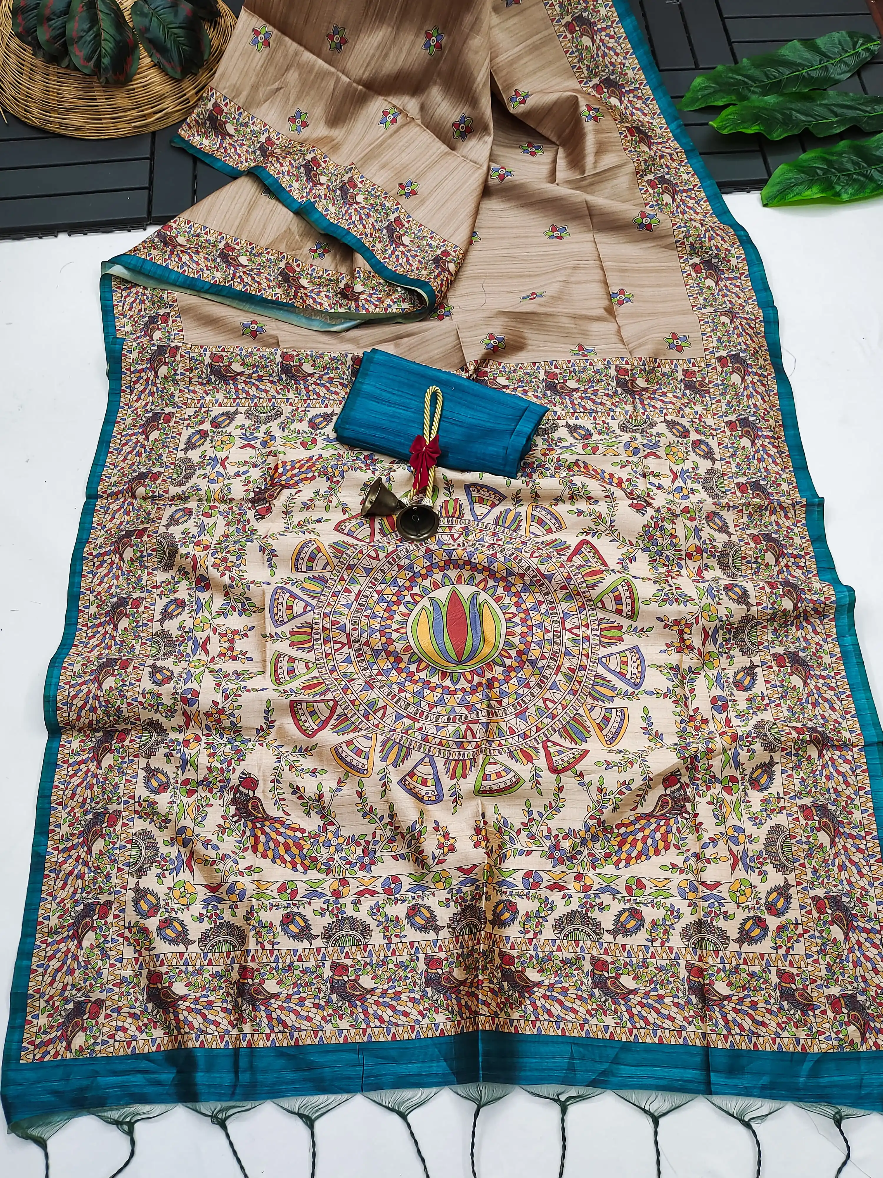 Tussar Silk Madhubani 106 - CHIKU.png