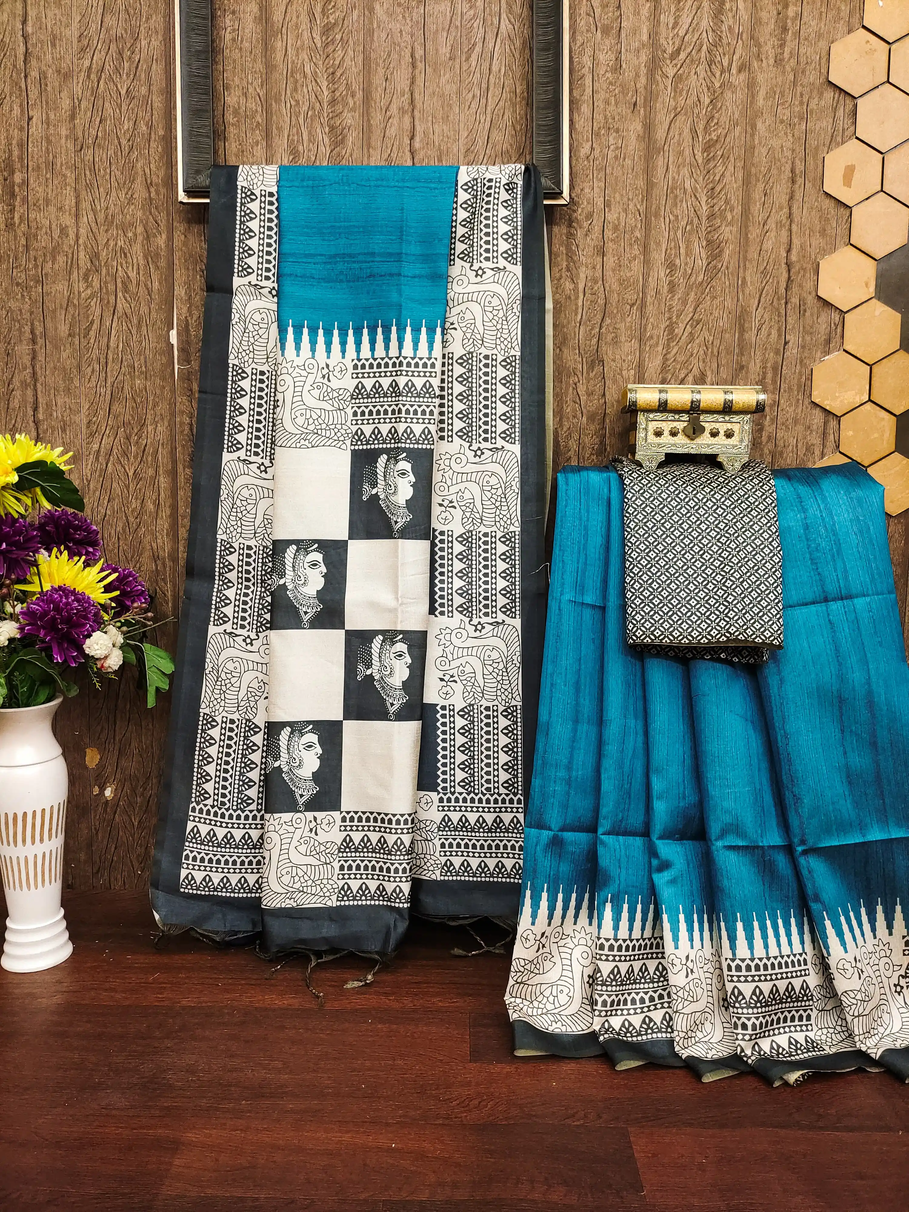 RAMA - Tussar Silk Kalamkari Saree.png