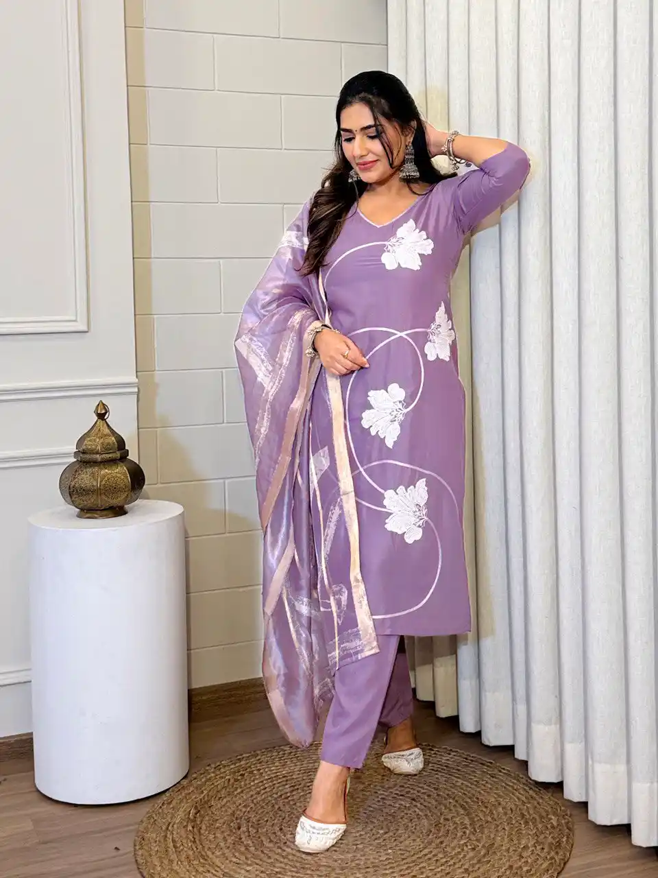 Purple Bloom Kurta Pant Dupatta Set.png