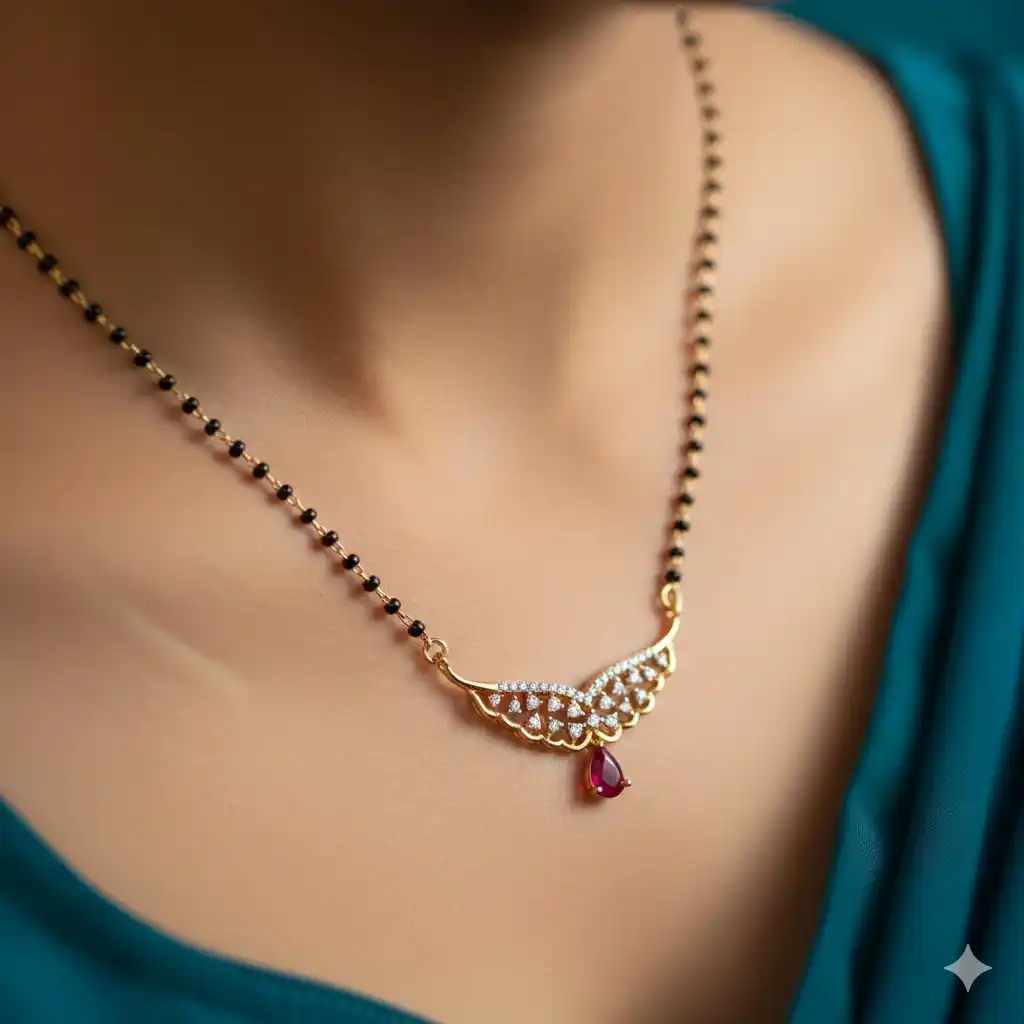 Anushka Classic Ruby Glow Mangalsutra.png