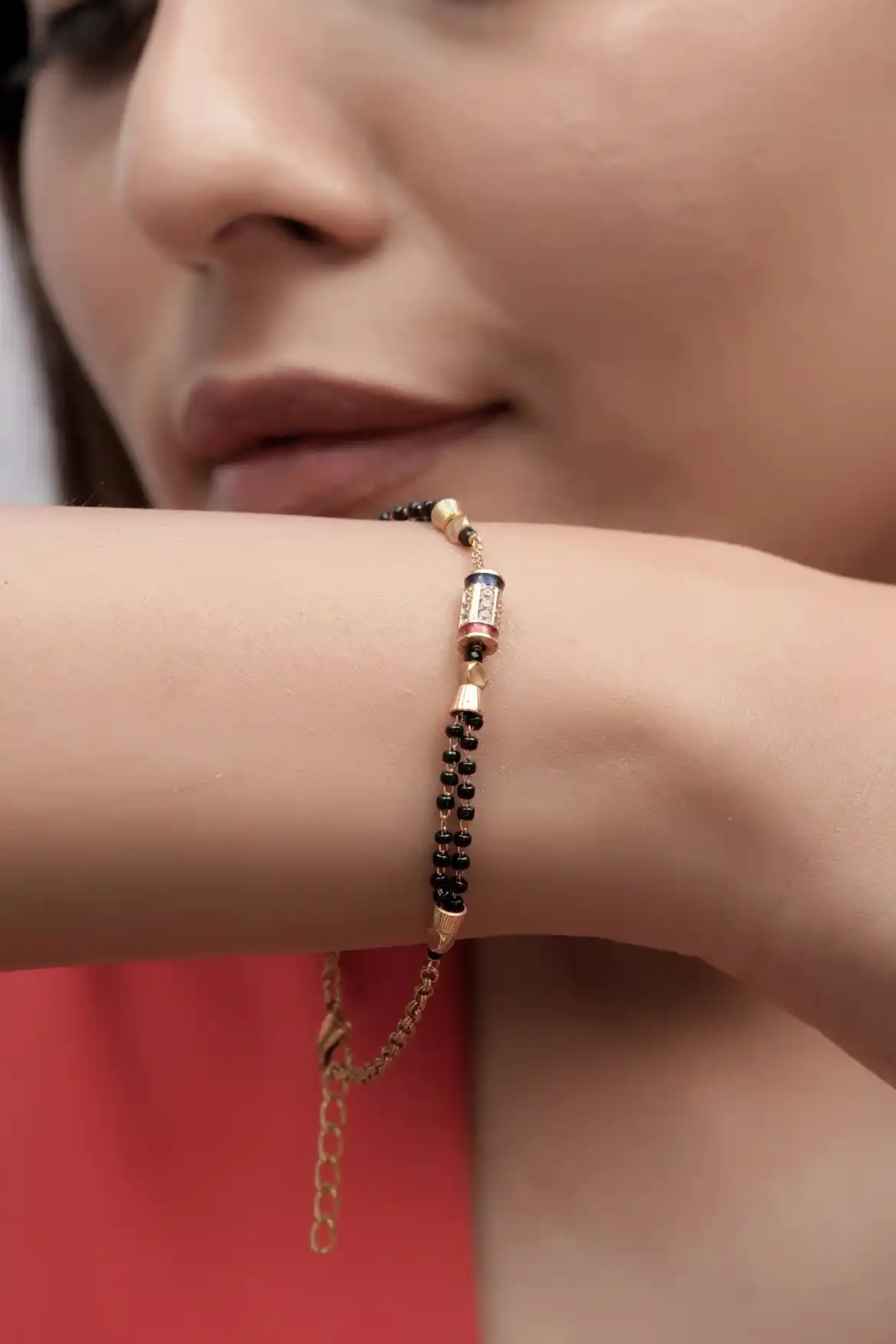 Rose Gold Mahira Anti Tarnish Bracelet For Women.png