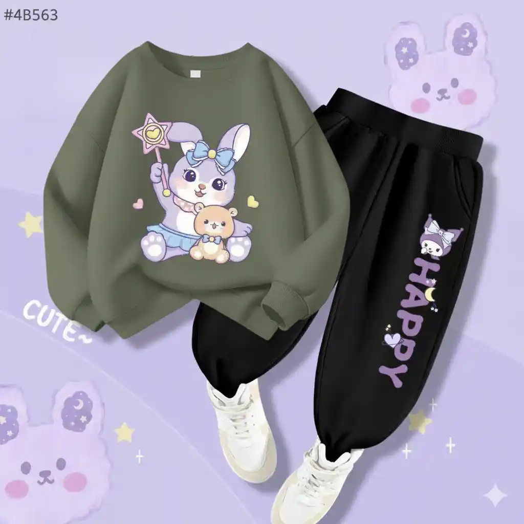 Happy Happy Printed Top Bottom set for Boys and Girls.png