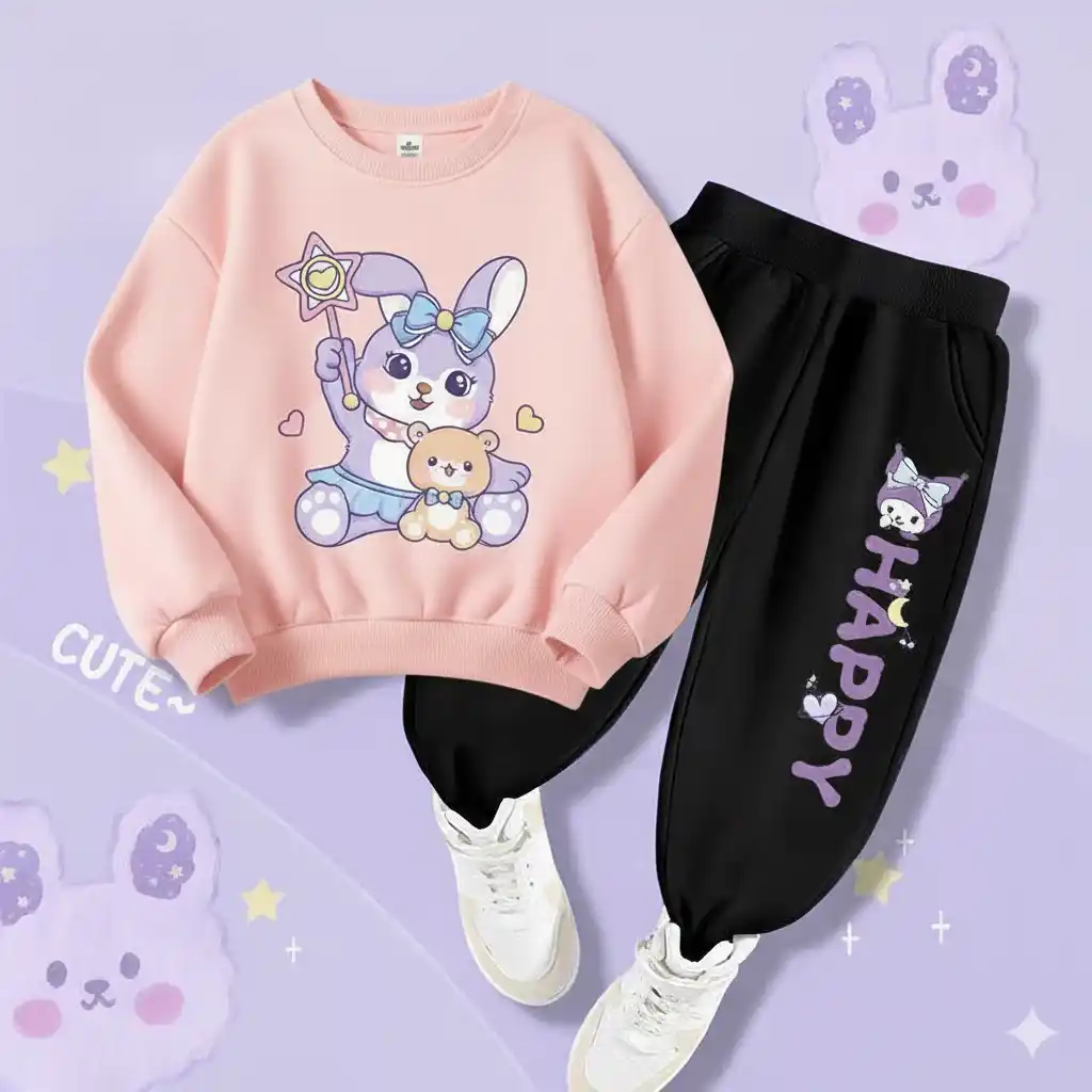 Happy Happy Printed Top Bottom set for Boys and Girls.png