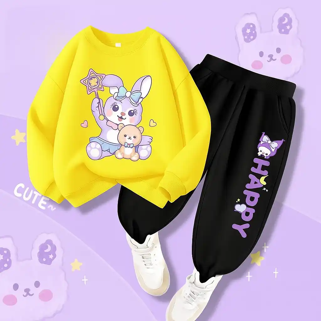 Happy Happy Printed Top Bottom set for Boys and Girls.png