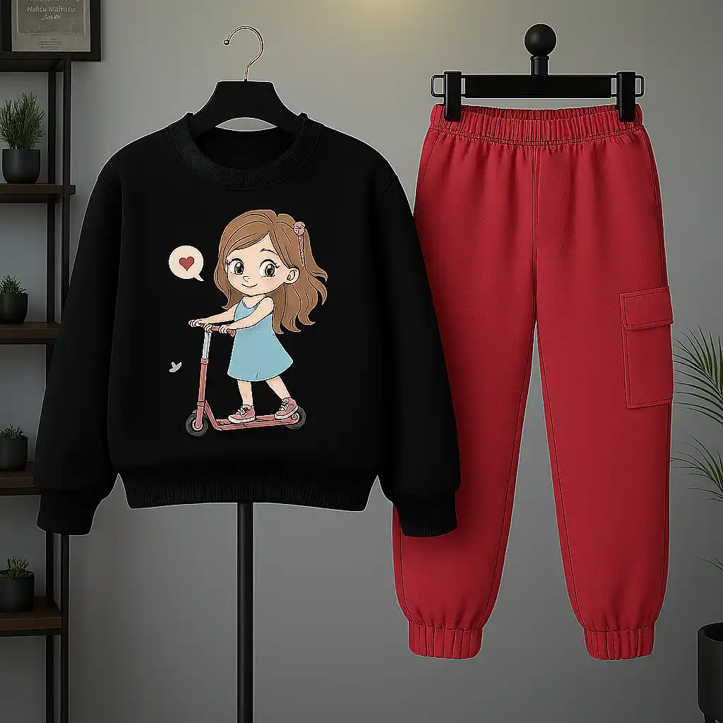 Skating Girl Printed Top & Bottom For Girls.png