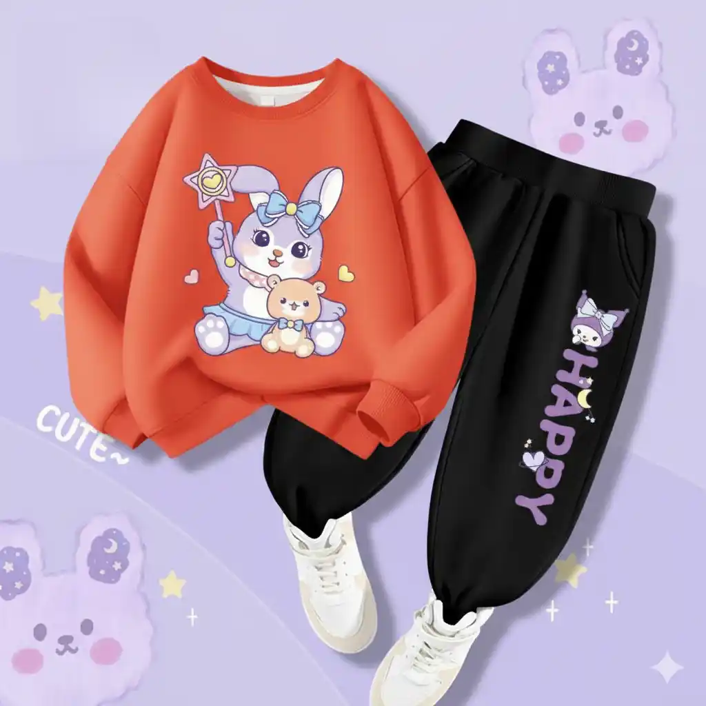 Happy Happy Printed Top Bottom set for Boys and Girls.png