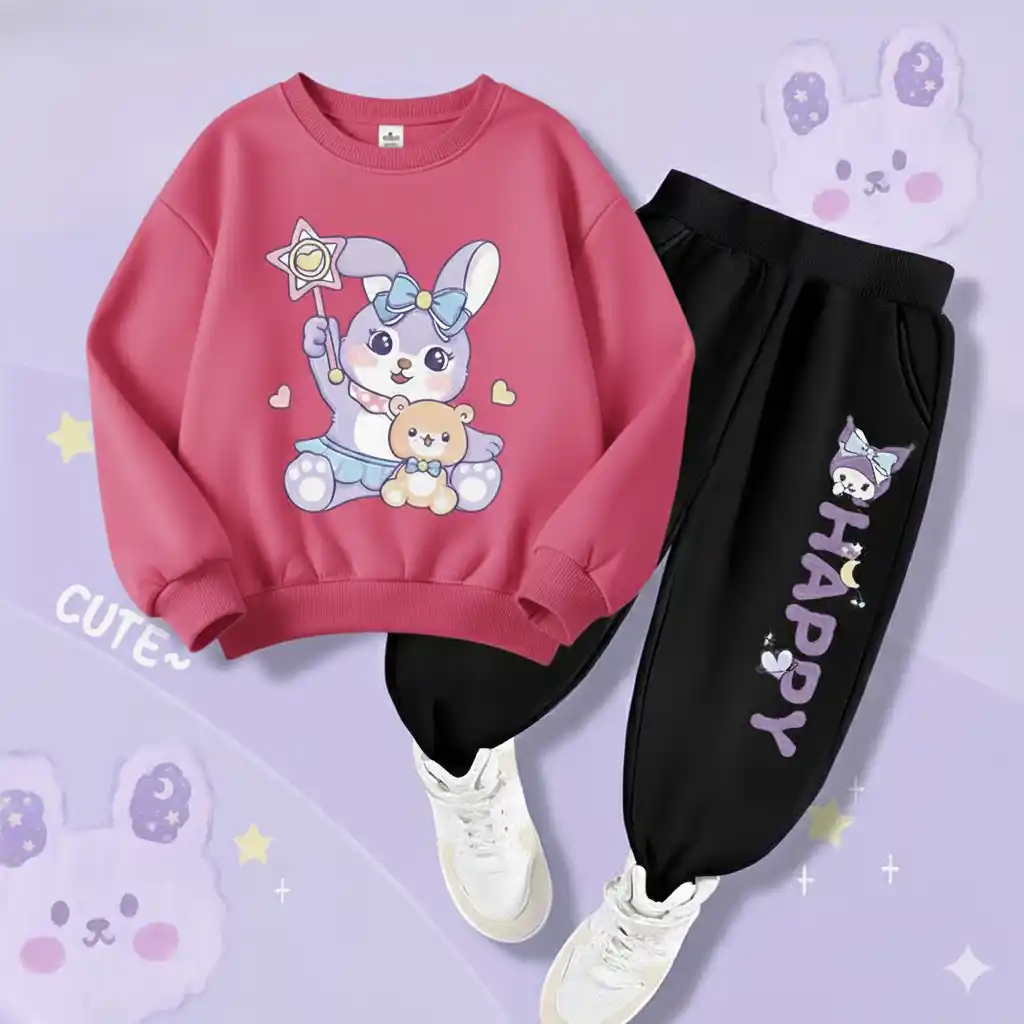 Happy Happy Printed Top Bottom set for Boys and Girls.png