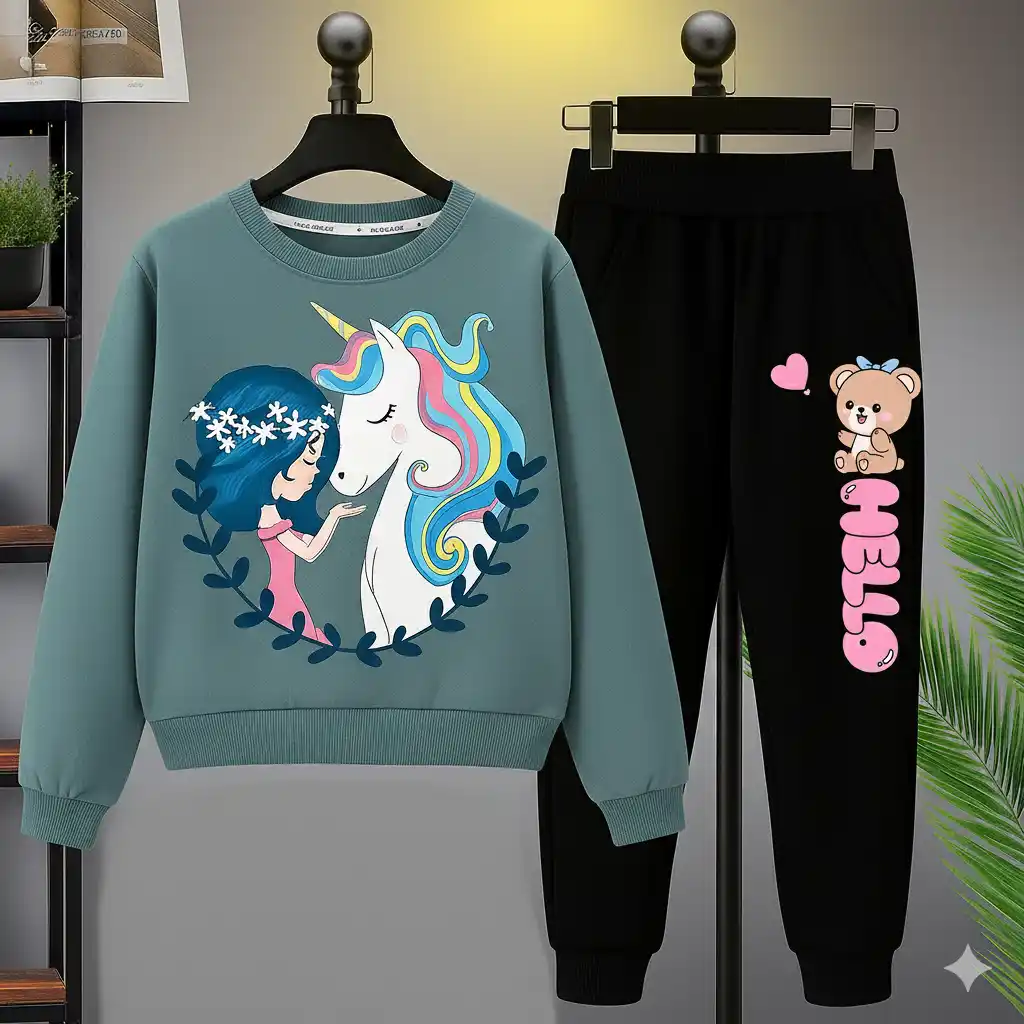 Hello Girls Printed Top Bottom set for Girls.png