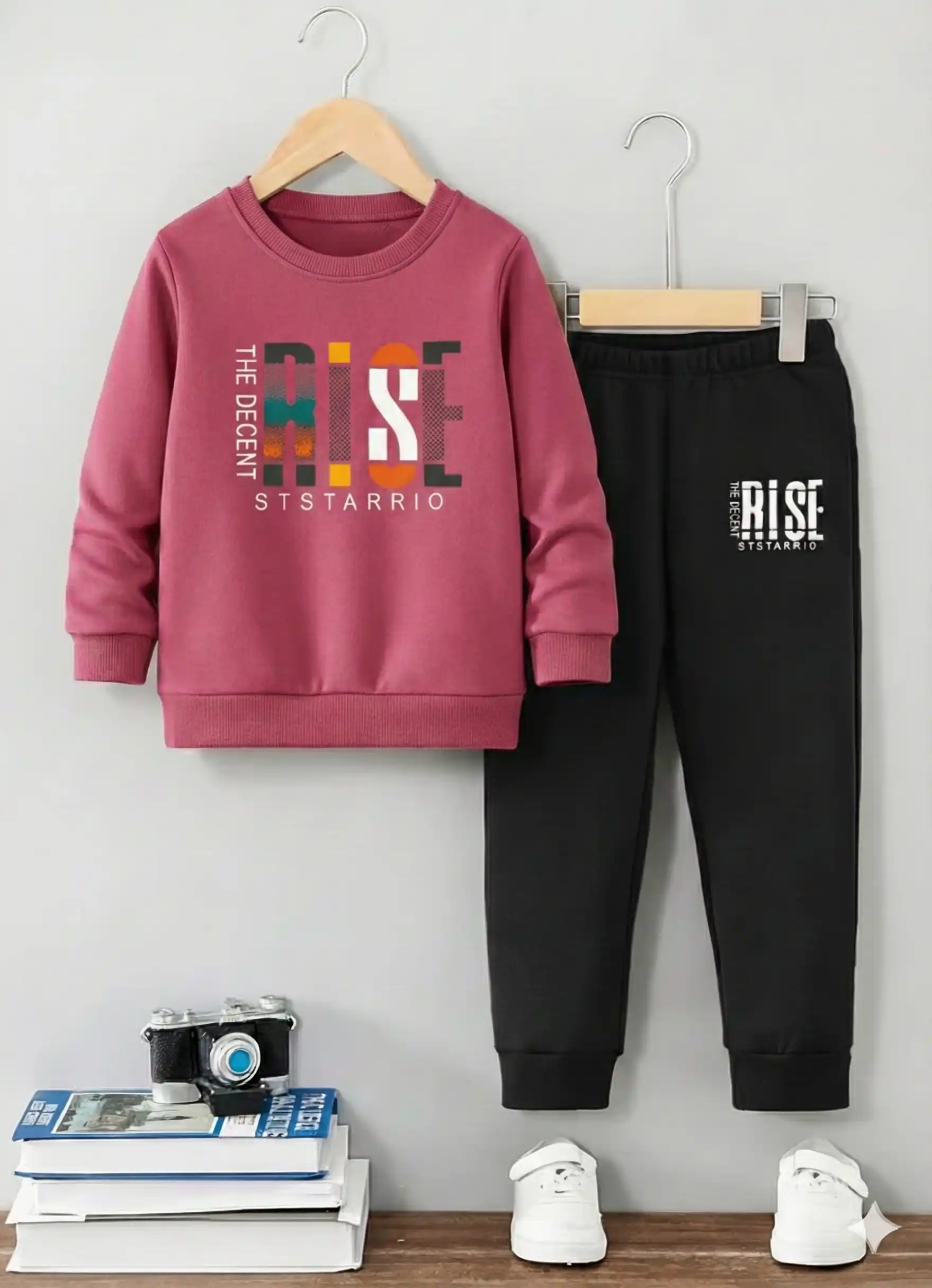 The Rise Printed Top Bottom set for Boys and Girls.png