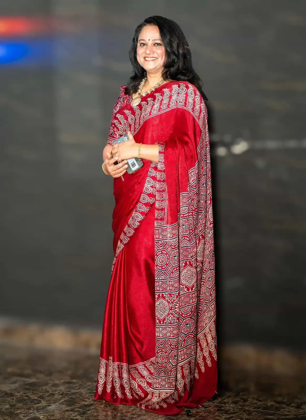 Premium Red Ajrakh Printed Ssree.png