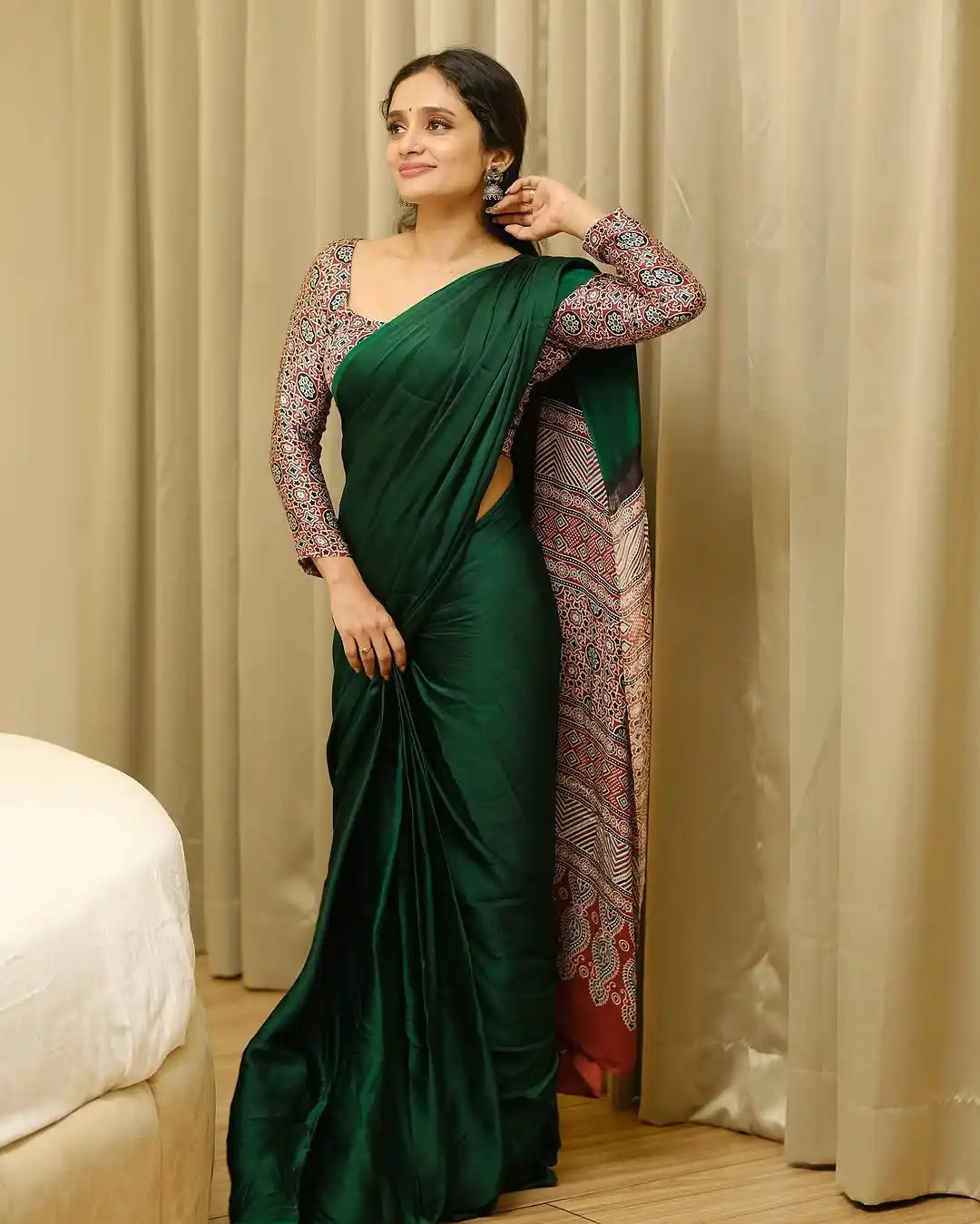 GREEN RED PALLU AJRAKH SAREE.png
