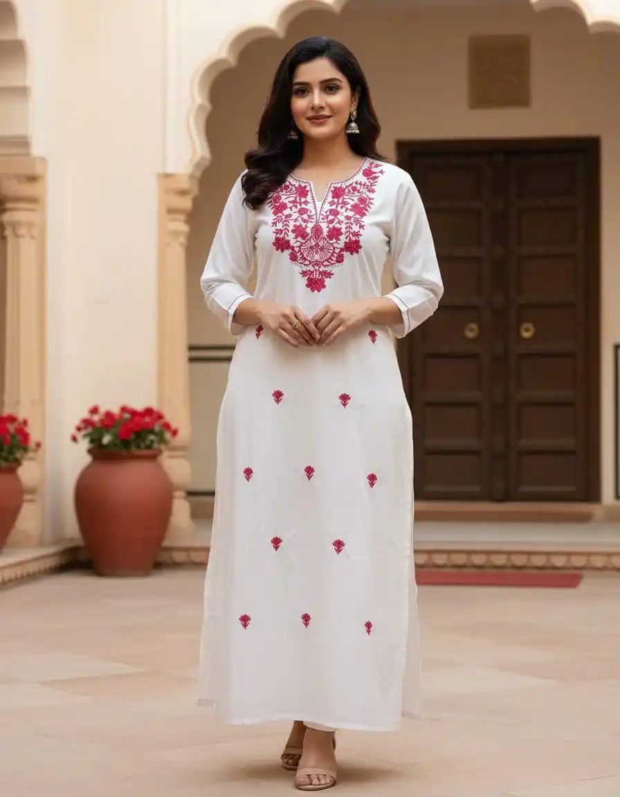 premium cotton embroidered kurti for women.png