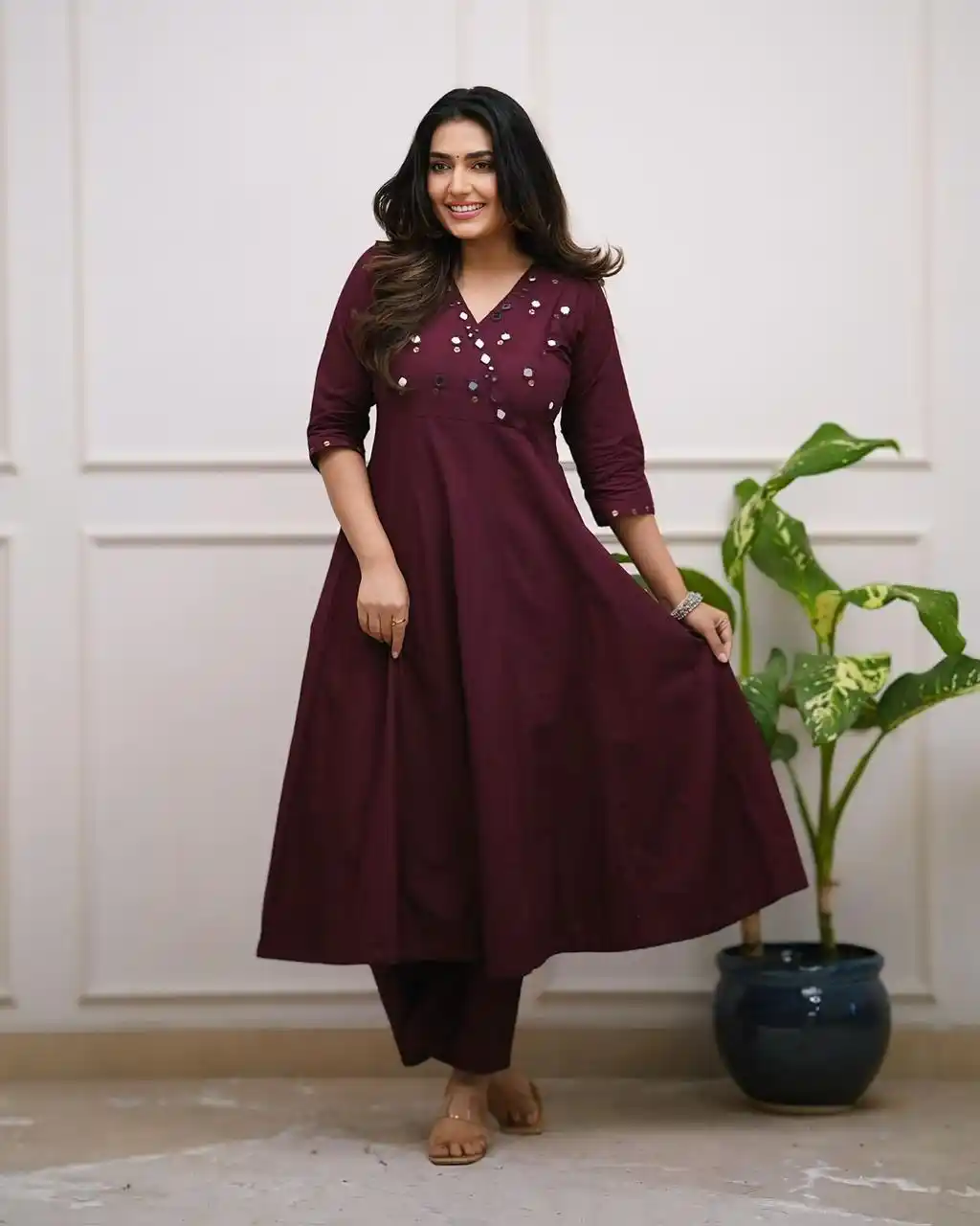 Elegant Rayon Kurti with Palazzo.png