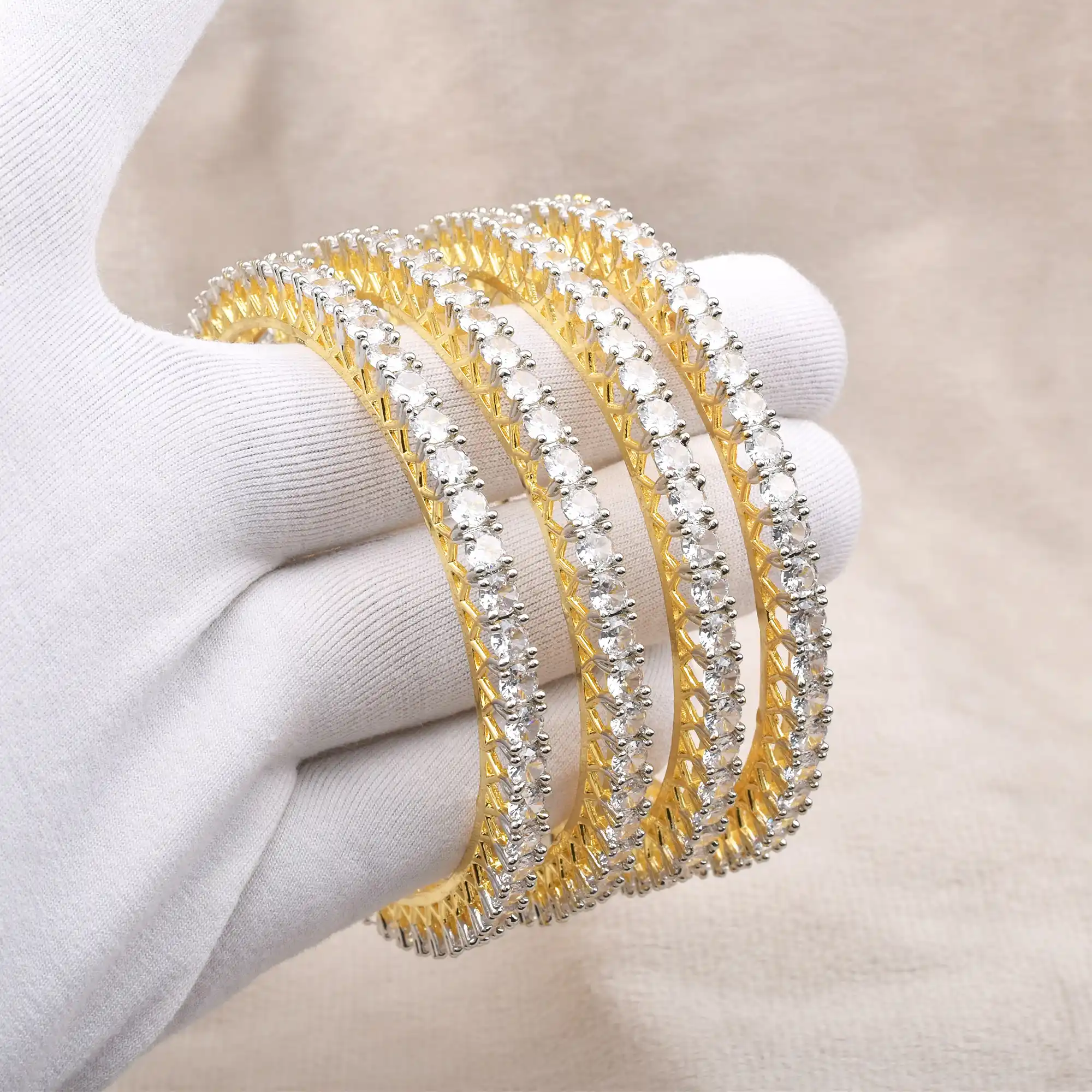 Diamond Harmony Bangles set of 4.png
