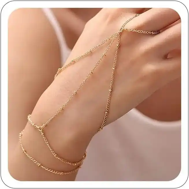 AuraLink Gold Plated Hand Chain.png