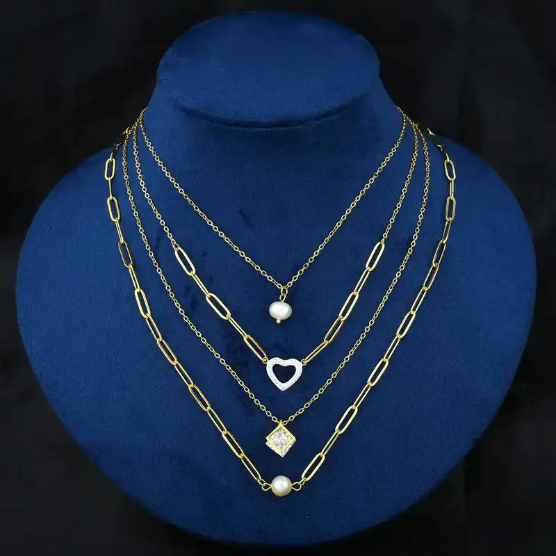 Anti-Tarnish Golden Drift Multi-Layer Necklace.png