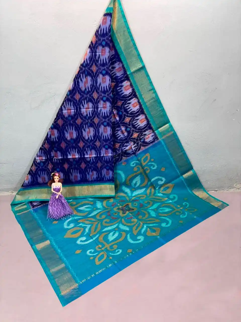 Pochampalli designer printed and dolla silk fabric sarees.png