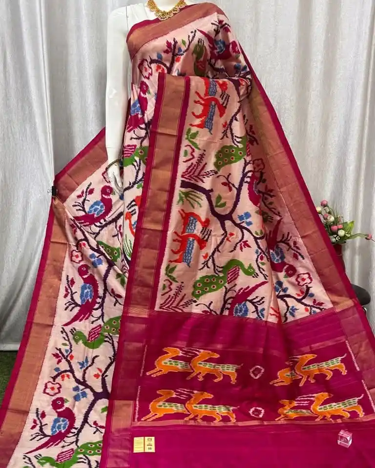 POCHAMPALLI DESIGNER AND DOLLA SILK SAREE.png
