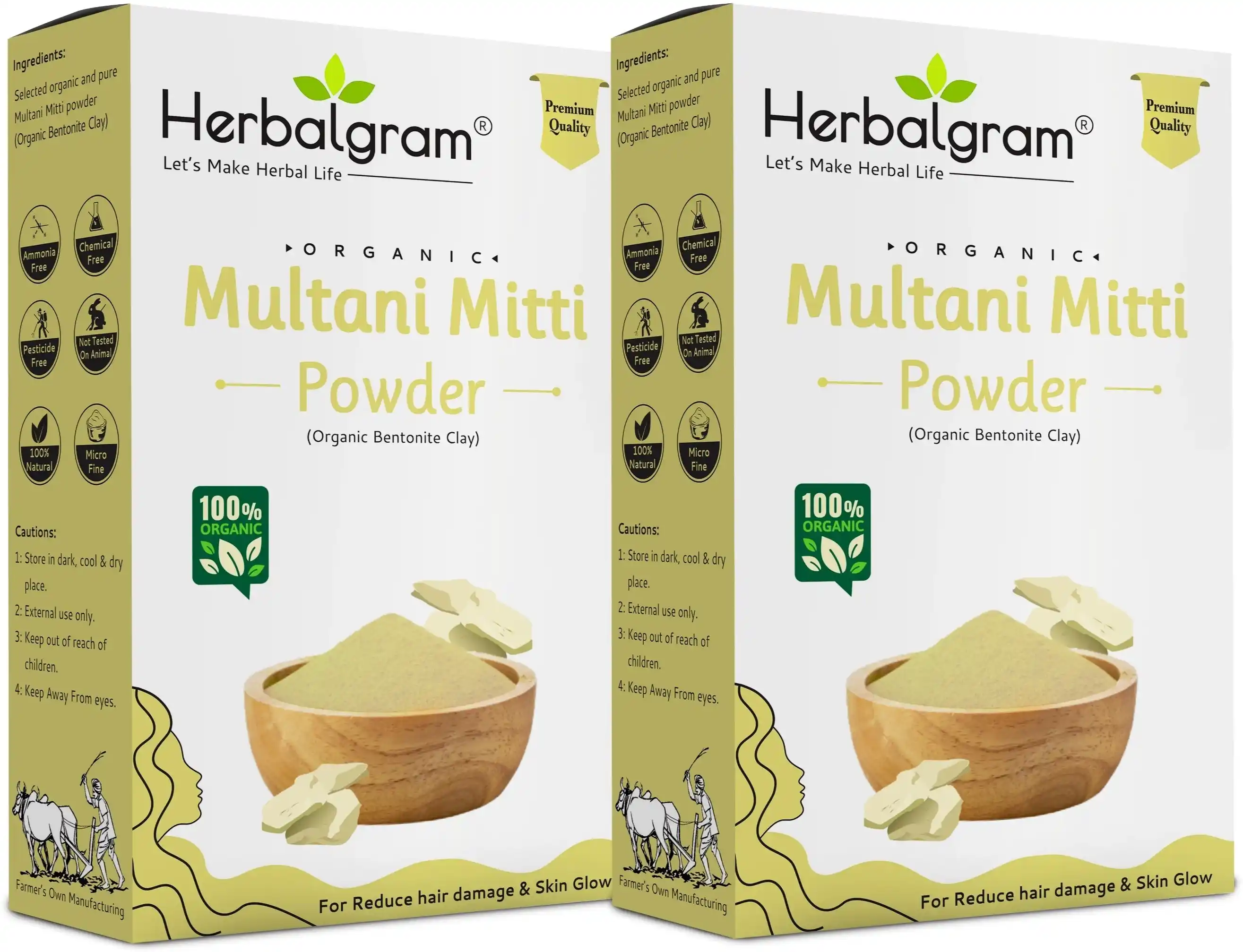 Pack of 1 100% Pure Natural & Organic Multani Mitti Powder For Skin & Hair Care (200 G).png
