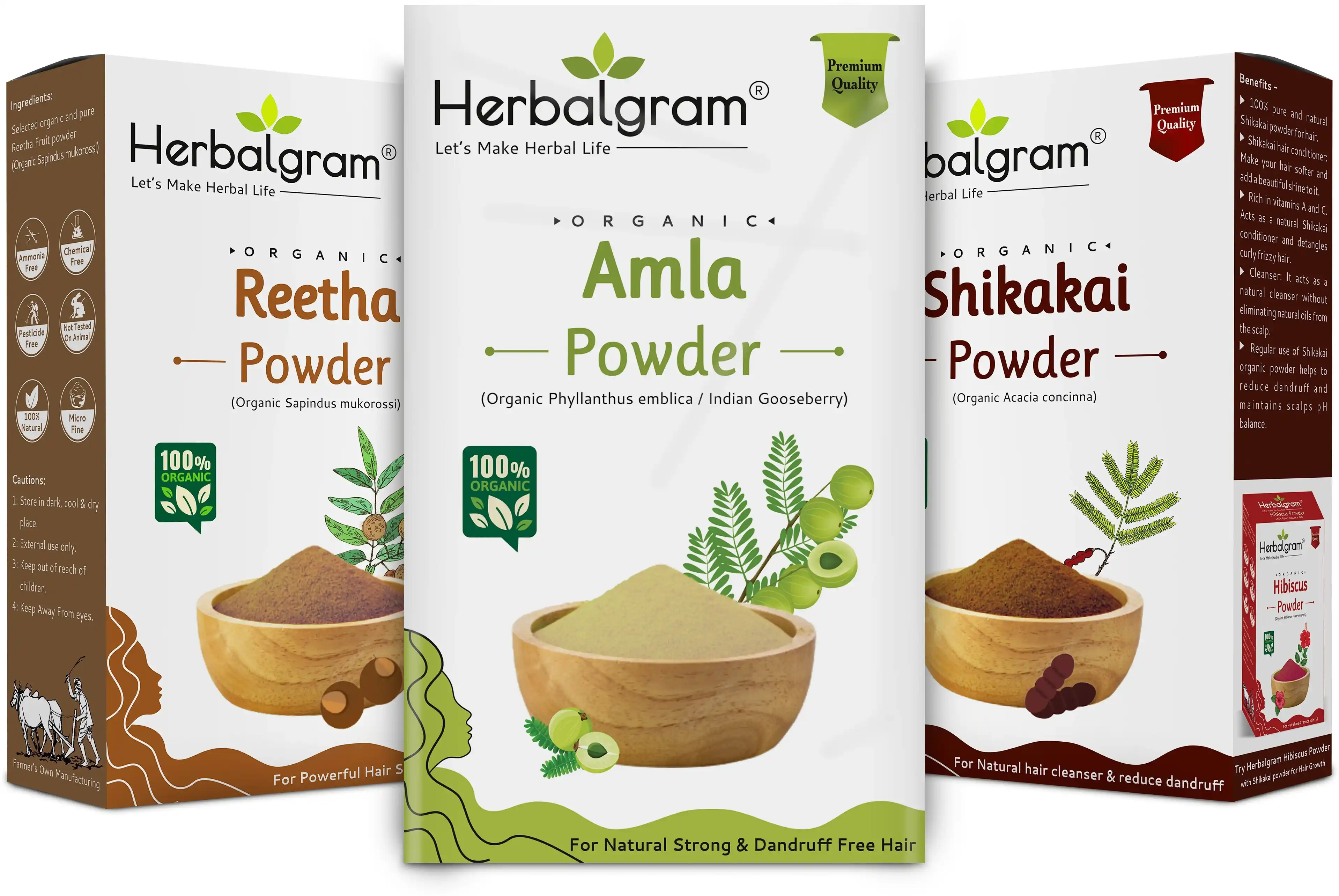 Pack of 3  100% Organic Herbal Amla, Reetha, Shikakai Powder-(300 G).png